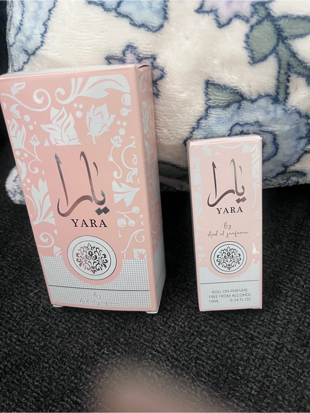 YARA Pink Floral Spray AND a Roll-On Perfume - both new!
